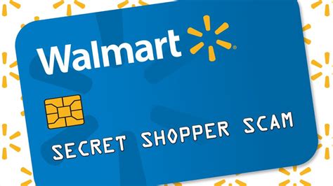 walmart secret shopper scam.